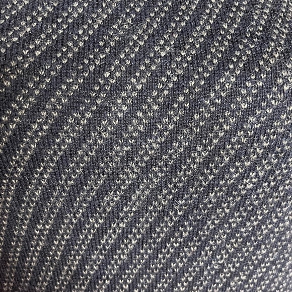 Anthropologie Moth Navy Imperial Garden Tunic Sweater Dress XS Wool Alpaca - Picture 4 of 16